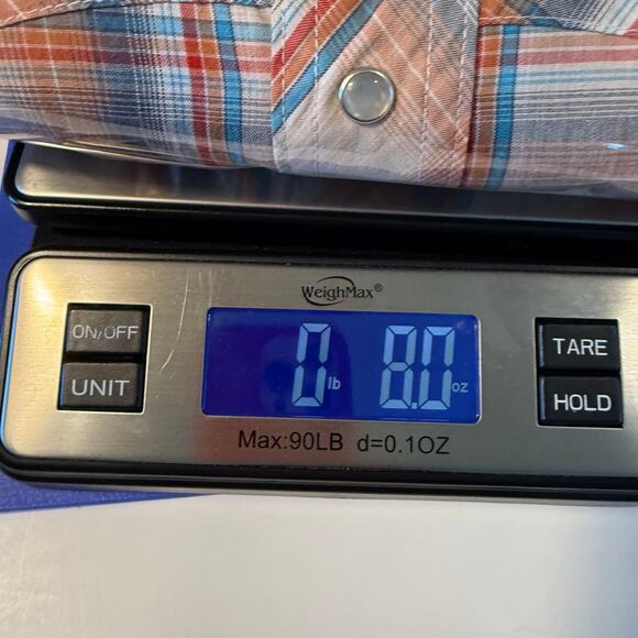 Wrangler Western Snap Shirt XL Plaid Pearl Snap Cowboy Rodeo - Picture 8 of 8